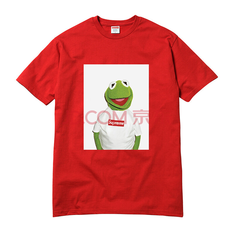 2014ss supreme 小青蛙 superme tee 短袖t恤 02款红色.