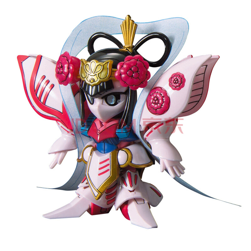 (bandai)高达模型 q版 sd bb战士 三国传 拼插拼装敢达 bb412 貂蝉