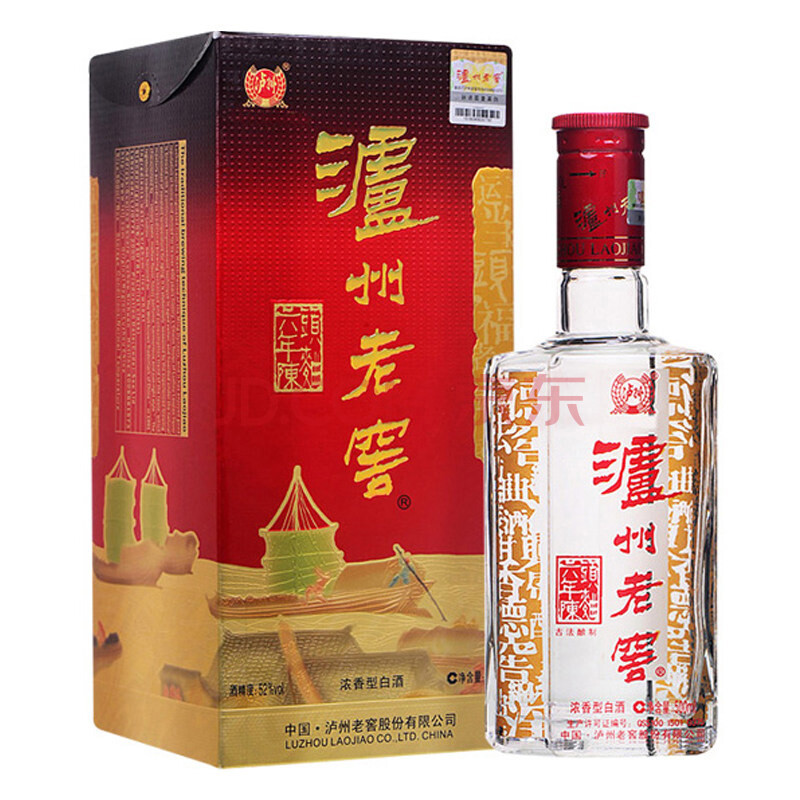 【酒廠直營】瀘州老窖頭曲 濃香型白酒 【無貨】六年陳 52度 500ml