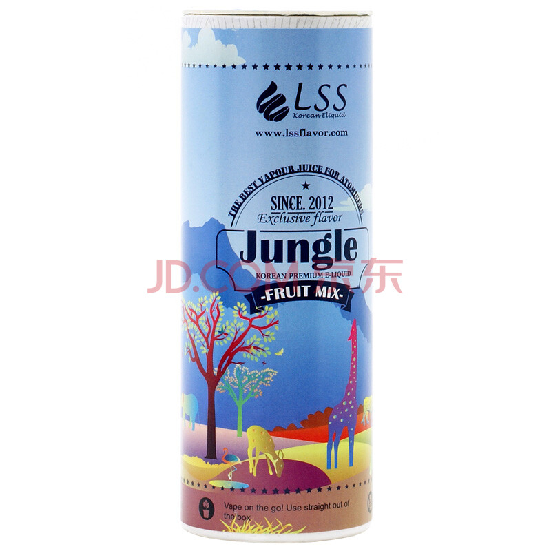 乐思lss 韩国进口电子烟油 新鲜水果口味25ml大瓶装烟液 随机口味 零