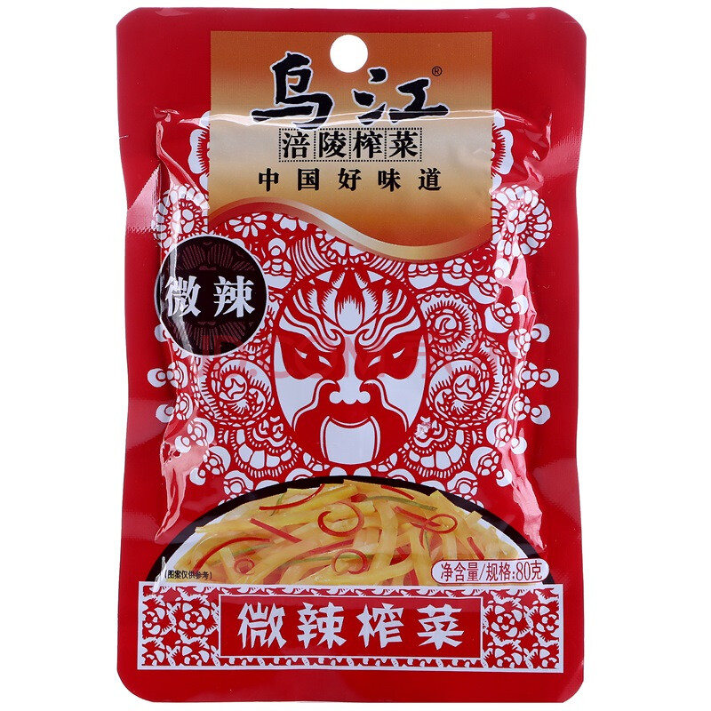 乌江 微辣榨菜 80g *5袋