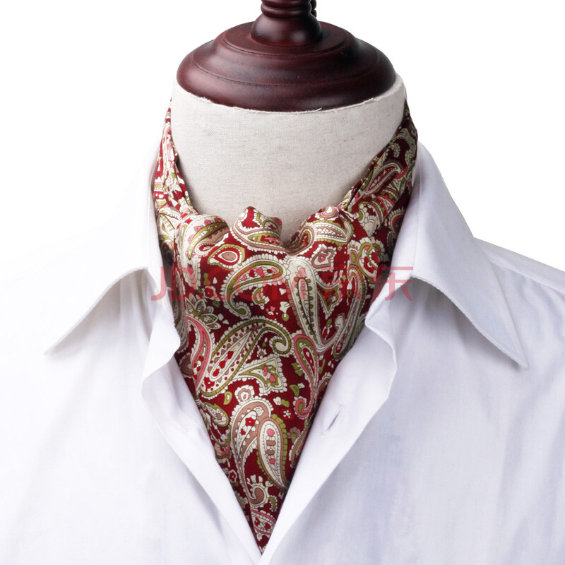 de lisle 双面真丝印花男士领巾丝巾礼盒装 cv63