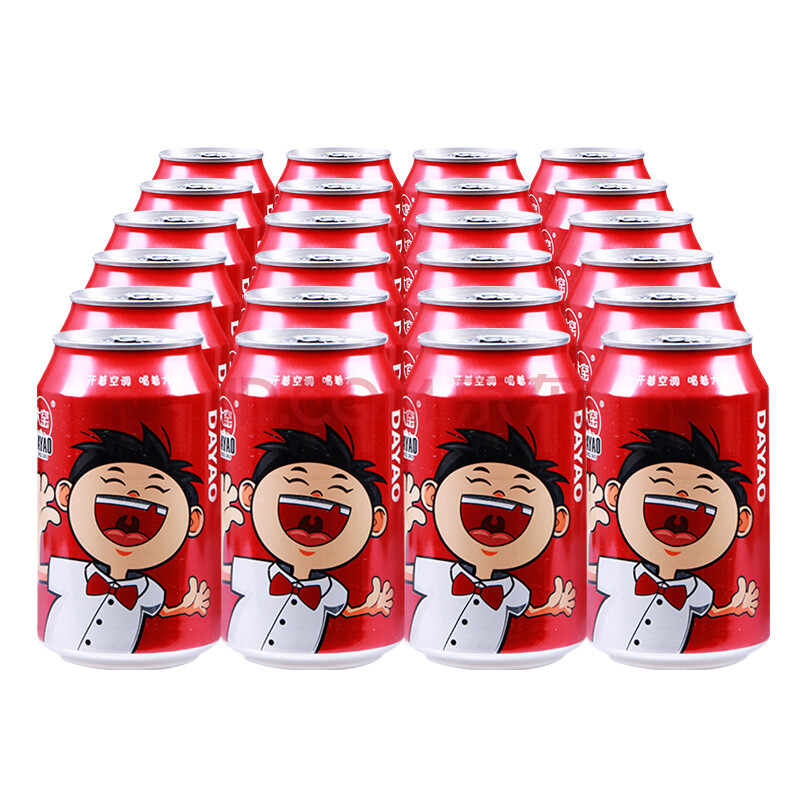 大窑嘉宾碳酸饮料330ml*24听 汽水整箱装 内蒙古特产