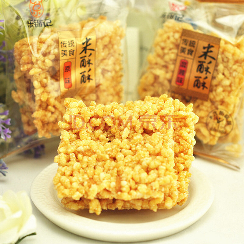 乐锦记米酥酥糯米锅巴 原味 500g