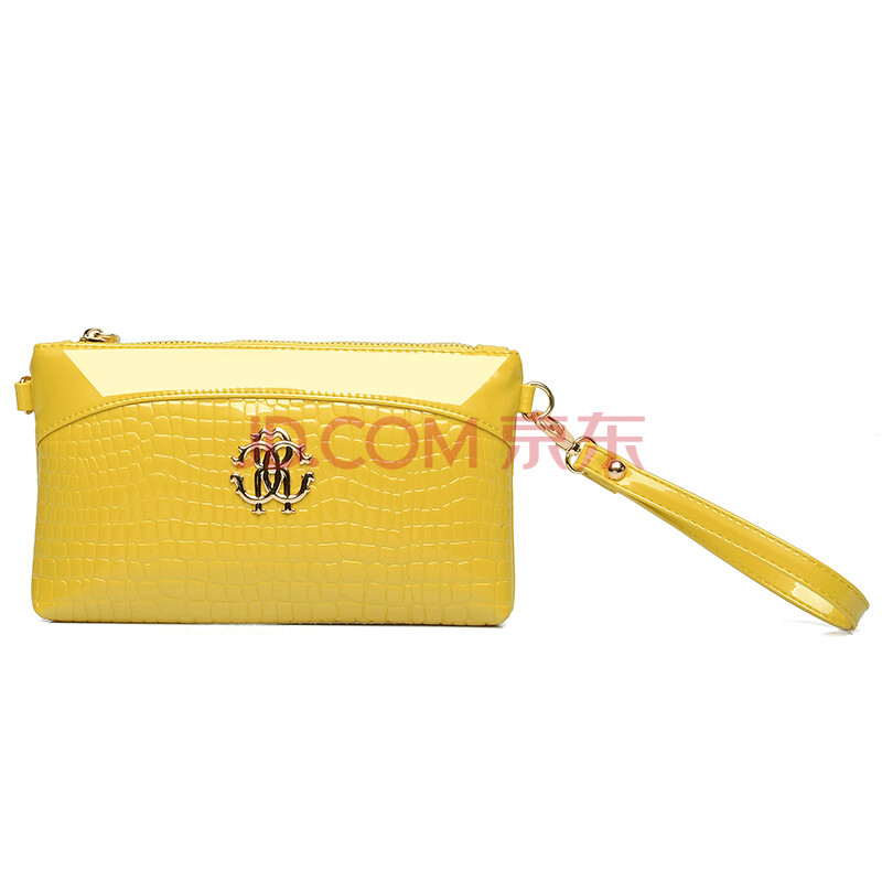 珍妮伯爵女士包包2016新款时尚潮小包拉链流苏变色石头纹漆牛皮手提包