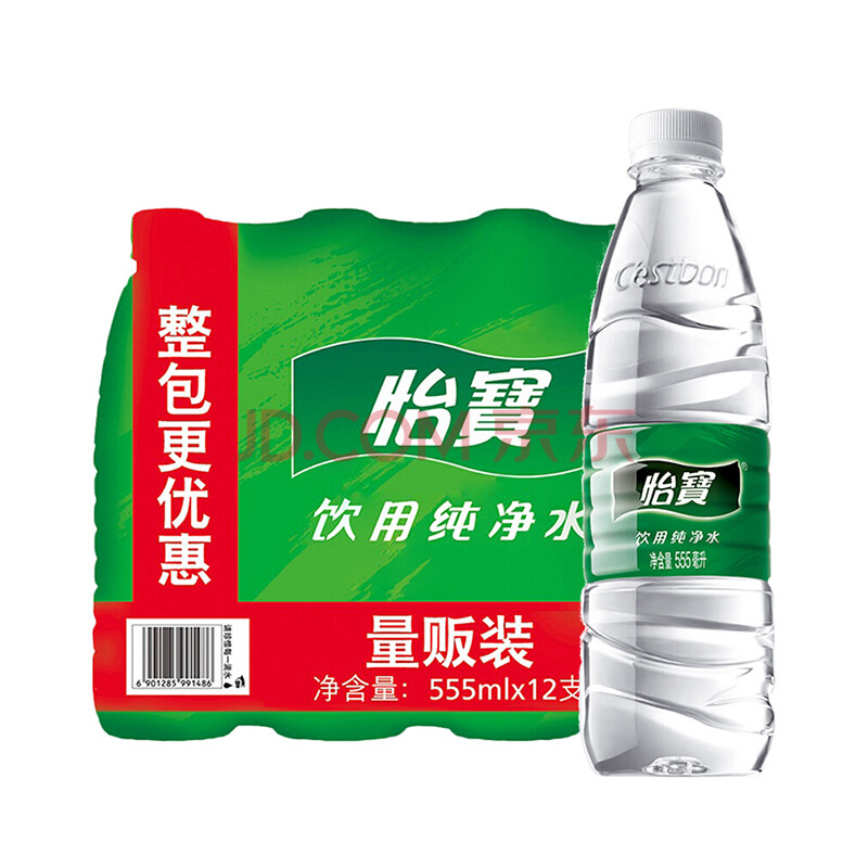 怡宝 纯净水555ml*12/组 图片 价格 品牌 报价