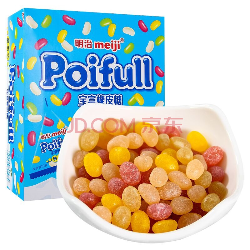 明治(meiji)宝富poifull橡皮糖酸奶味 200g