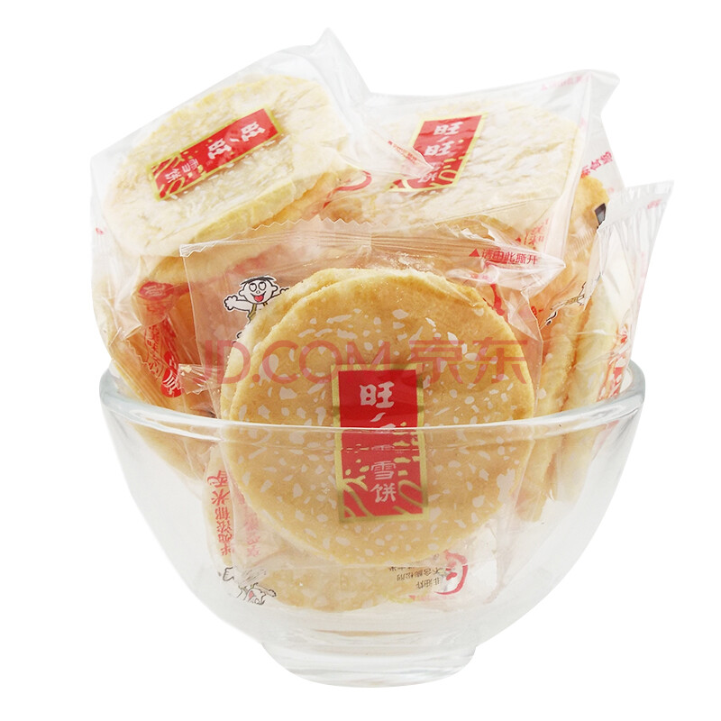 旺旺 雪饼 500g散装称 新年零食 拜年婚庆回礼 休闲办公零食零嘴