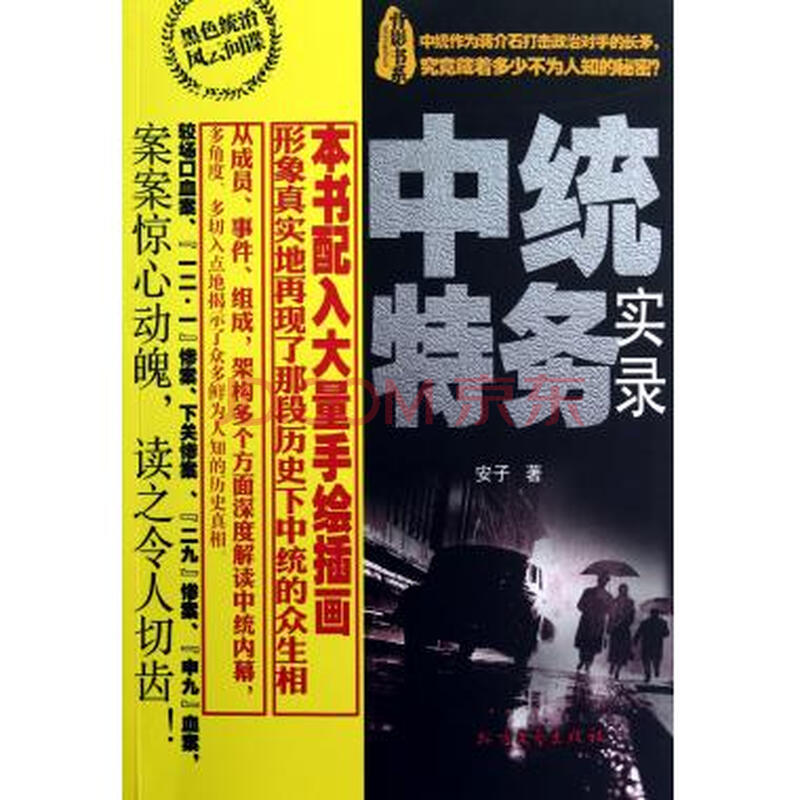 中统特务实录/背影书系