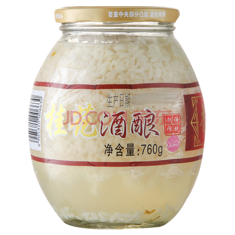 杏花樓 桂花糯米酒釀 瓶裝 760g