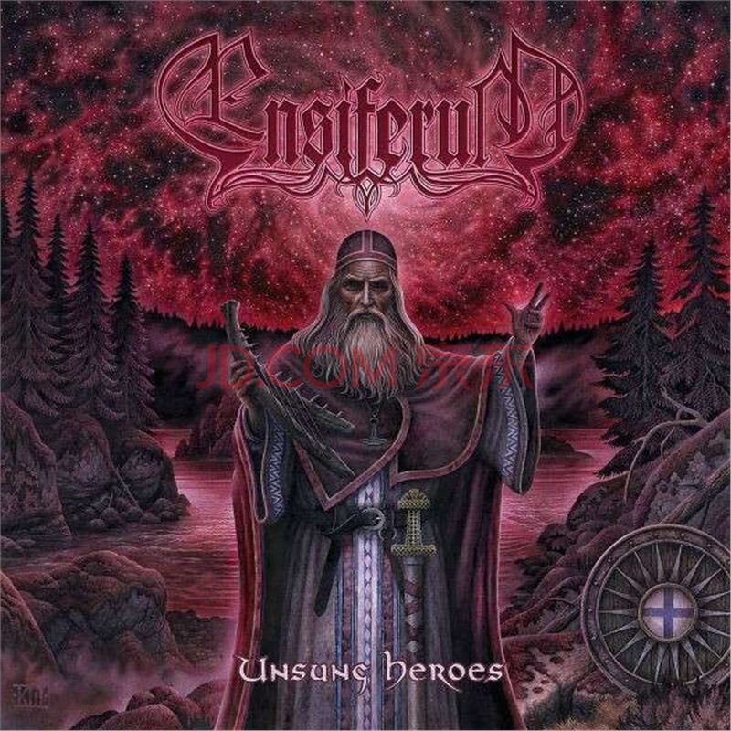 维京圣剑 芬兰民谣金属 ensiferum unsung heroes cd 2012