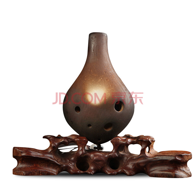 奇宝居 6孔陶笛熏烧六孔短嘴中音c调ac陶笛初学入门 民族管弦乐器