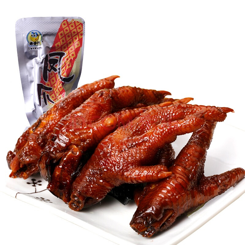 来伊份(lyfen)凤爪260g 口感鲜美鸡爪
