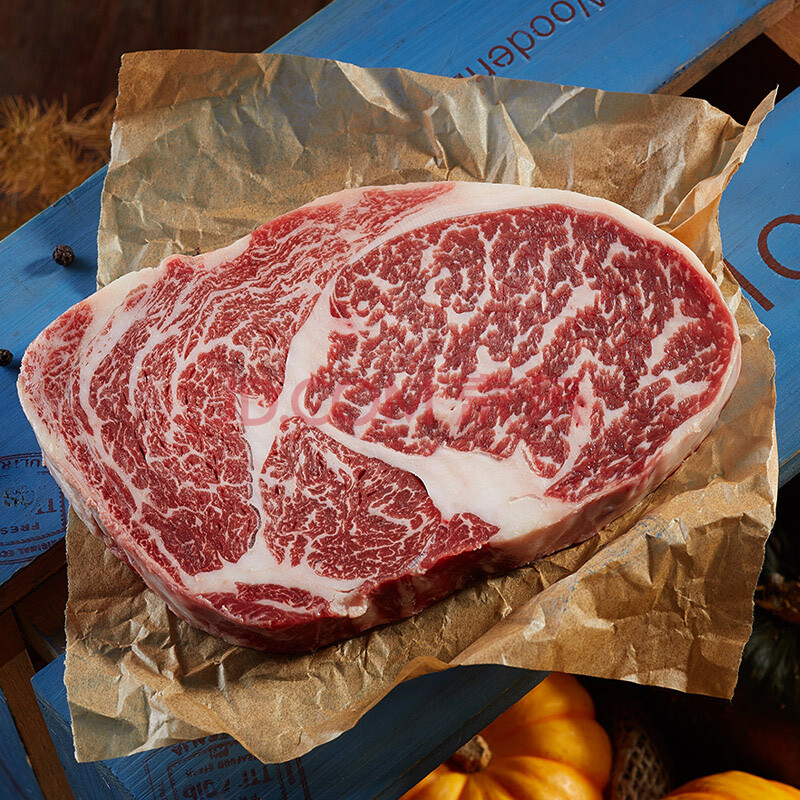 恒六 肉眼西冷牛排澳洲整条原切牛排非腌制牛排草饲牛排套餐 西冷1kg