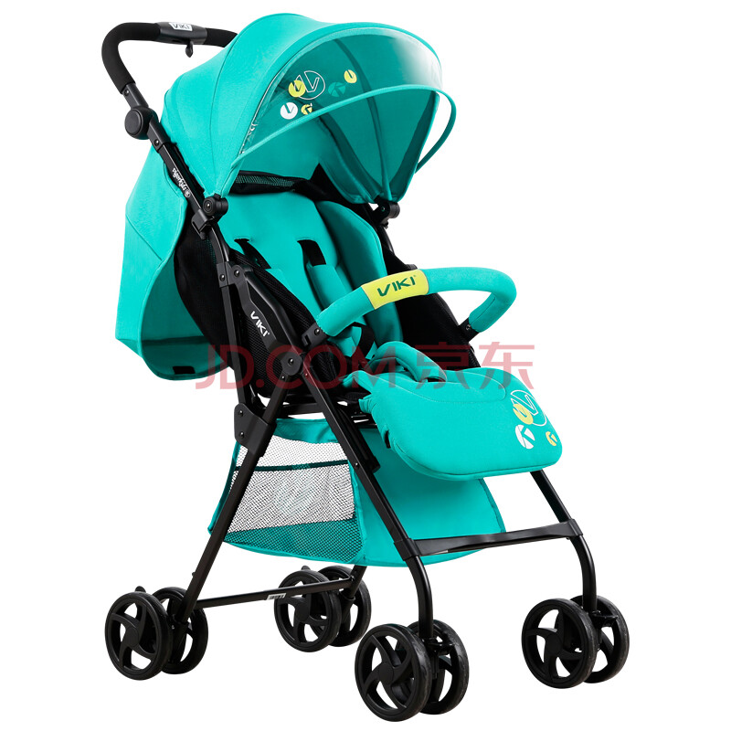威凯高景观婴儿车 折叠便携可躺可坐宝宝四轮车手推车 儿童轻便型伞车
