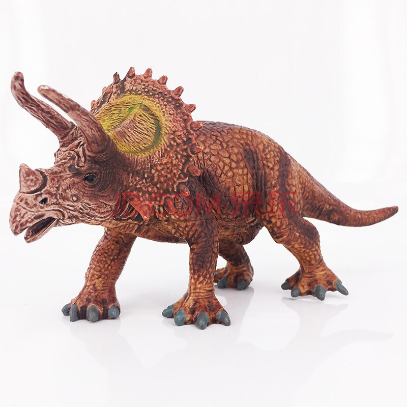 恐龙模型玩具实心特大号霸王龙暴龙三角龙侏罗纪世界公园世界仿真野生