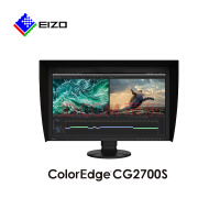 艺卓EIZO CG2700S 专业色彩显示器 2K广色域显示屏 视频编辑 游戏开发 摄影后期 监控印刷调色 27英寸黑色