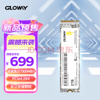 光威（Gloway）弈系列 2TB SSD固态硬盘 长江存储颗粒 TLC M.2接口 NVMe协议 PCIe4.0 7000MB/s读速