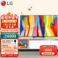 LG OLED77C2PCC 77Ӣ OLED EVO Ϸ 콢AI 1msGTGӢΰG-SYNC HGIG 羺ʾ豸 Ծɻ