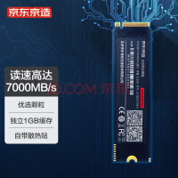 京东京造 512GB SSD固态硬盘 M.2接口（NVMe协议）PCIe4.0四通道 9系列