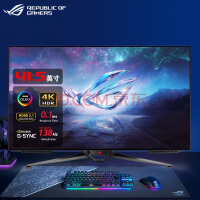 ˶ROG 41.5Ӣ4K HDR10Ƶ138Hz 0.1msҽG-SYNC HDMI2.1 PS5 XBOXϷ羺ʾPG42UQ42OLED