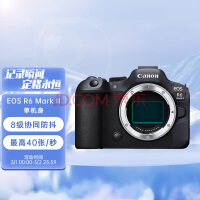 佳能（Canon）EOS R6 Mark II 新标准全画幅微单数码相机R62 单机身 （约40张每秒连拍/6K超采样4K短片）