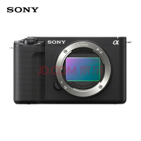 索尼（SONY）ZV-E1 全画幅Vlog旗舰 微单相机 单机身 黑色 可升级至4K 120p和FHD 240p