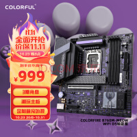 ߲ʺ COLORFIRE B760M-MEOW WIFI D5Ӱ DDR5è ֧CPU13400/13600KFIntel B760/LGA 1700