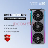 ʯ(Sapphire) AMD RADEON RX 7900 XTXϵ ̨ʽ羺ϷԿ RX 7900 XTX 24G ׽