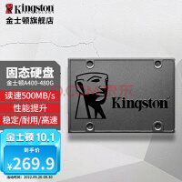 ʿ٣Kingston A400 SSD̬Ӳ̨ʽʼǱ SATA3.0ӿ A400̬ 480G500G(ϷƼ)