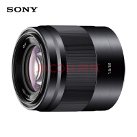 索尼（SONY）E 50mm F1.8 OSS APS-C画幅定焦镜头（SEL50F18）黑色