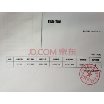 武汉农村商业银行股份有限公司13,967,384股股权