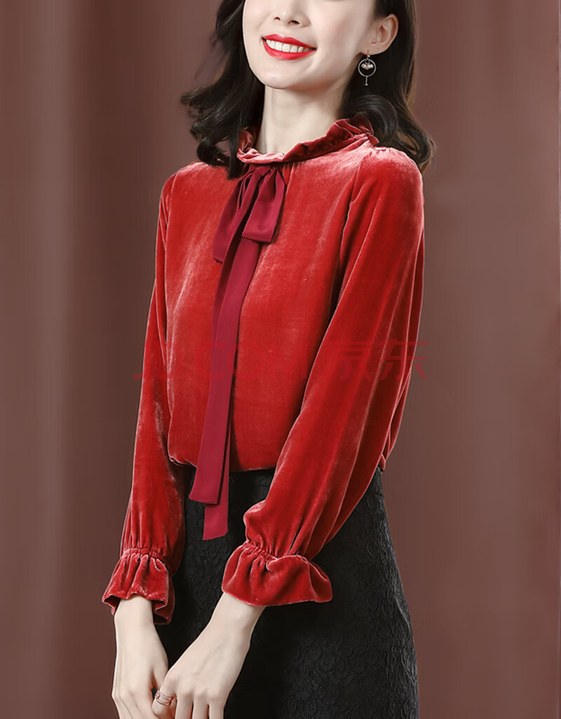 纪诗哲(gievszhe)品牌女装真丝衬衫女2020年春季新款