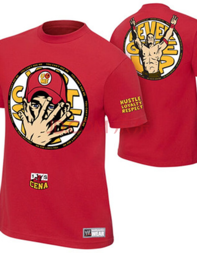 运动t恤罗曼雷恩斯迪安兰斯约翰塞纳短袖粉丝衣服2020 红色 m (165