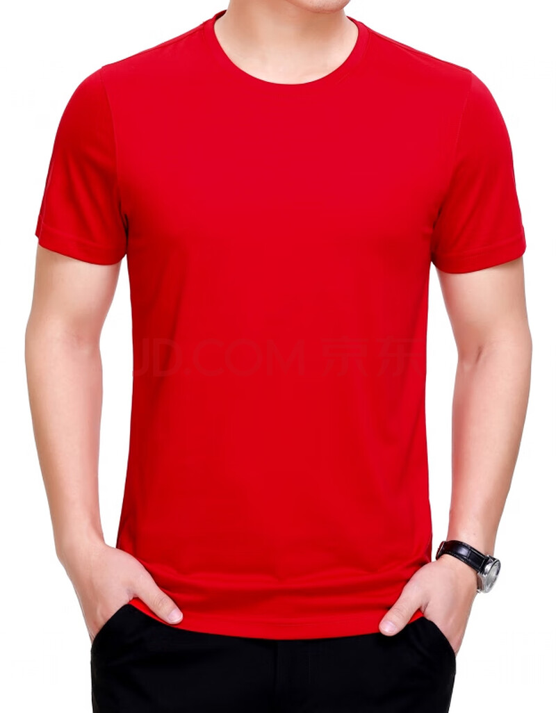 2020夏装轻奢潮大牌乔亚阿玛.尼短袖t恤桑蚕丝男士中年商务休闲宽松纯