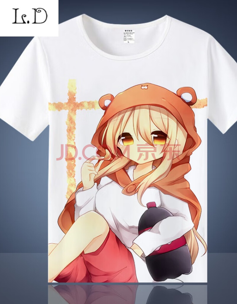 动漫t恤 干物妹小埋 土间埋 海老名 日本二次元衣服 周边短袖服装 7 s
