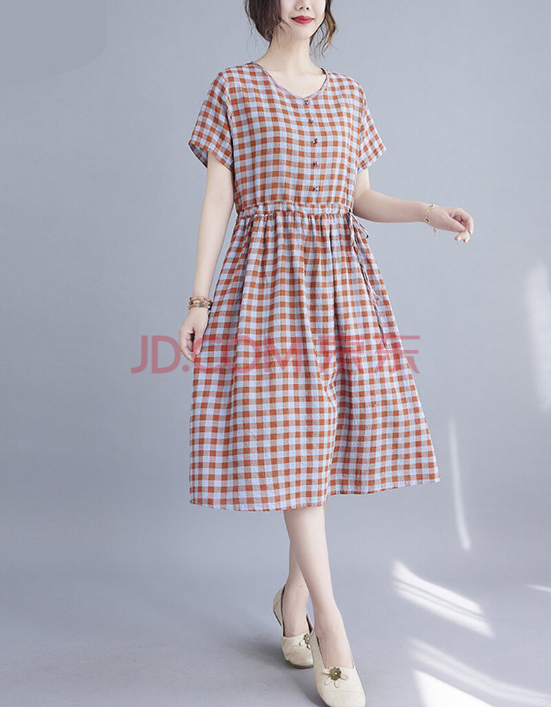 连衣裙年轻款棉绸连衣裙新款年轻夏季时尚外穿收腰显瘦绵绸碎花子夏天