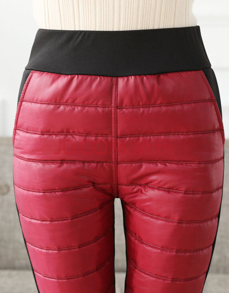 棉裤女外穿秋冬加绒加厚保暖双面绒高腰休闲裤子中老年妈妈装 单面绒