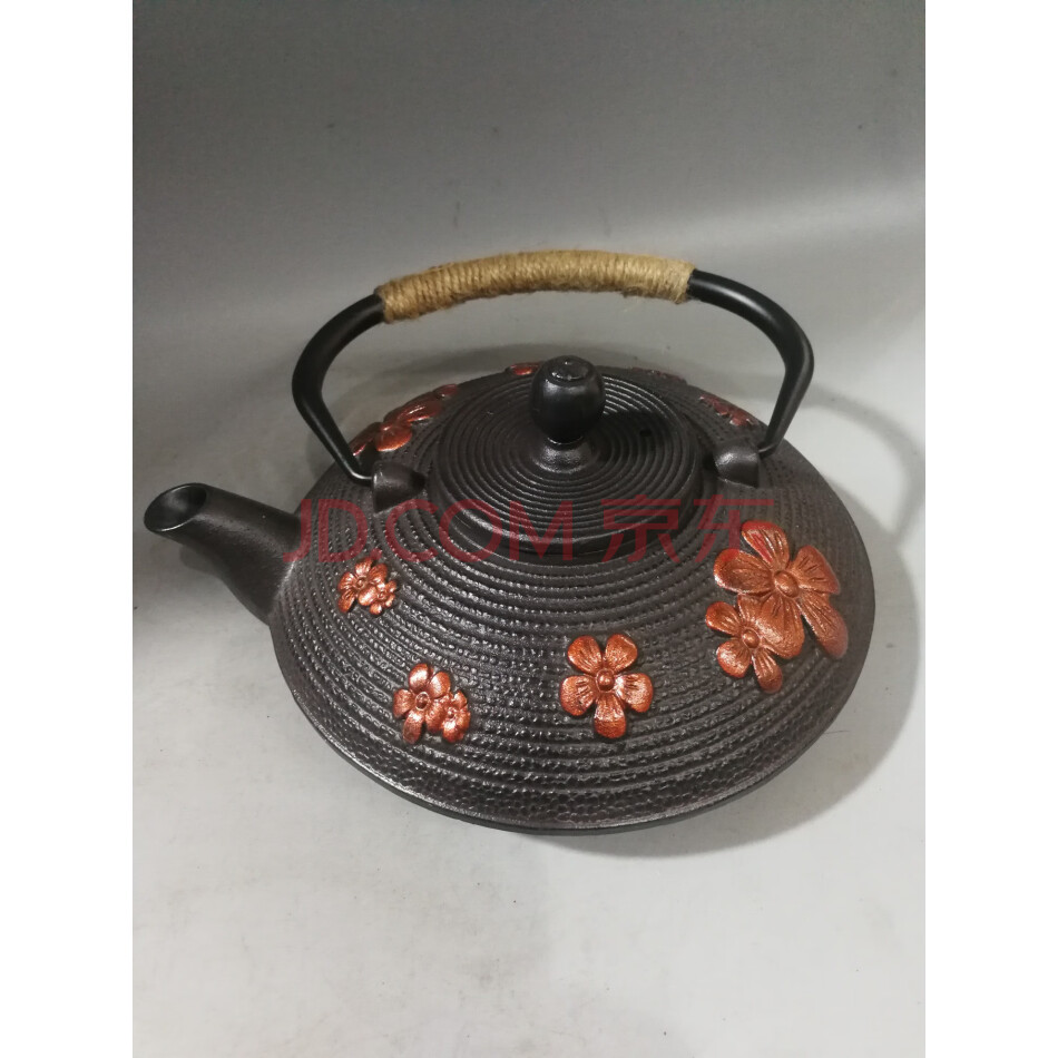 查封资产W12-356旧藏老铁壶茶具摆件