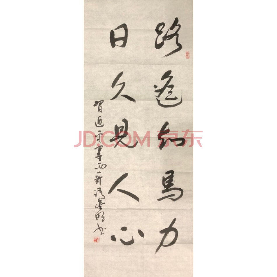 JD于金明书法-路遥知马力日久见人心-053