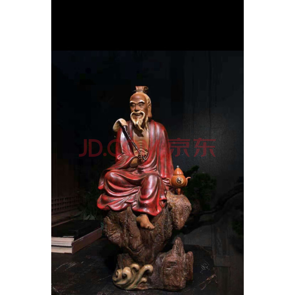 查封资产W12-1328石湾瓷太上老君摆件