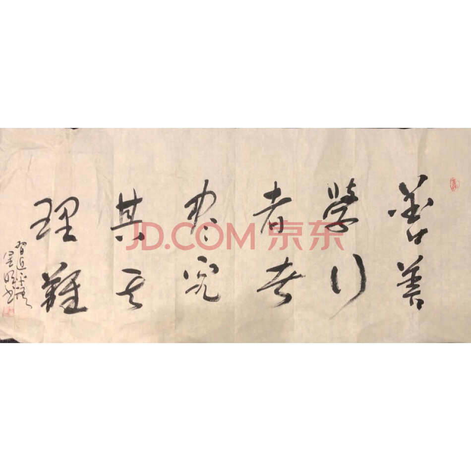 JD于金明书法-善学者尽其理-049