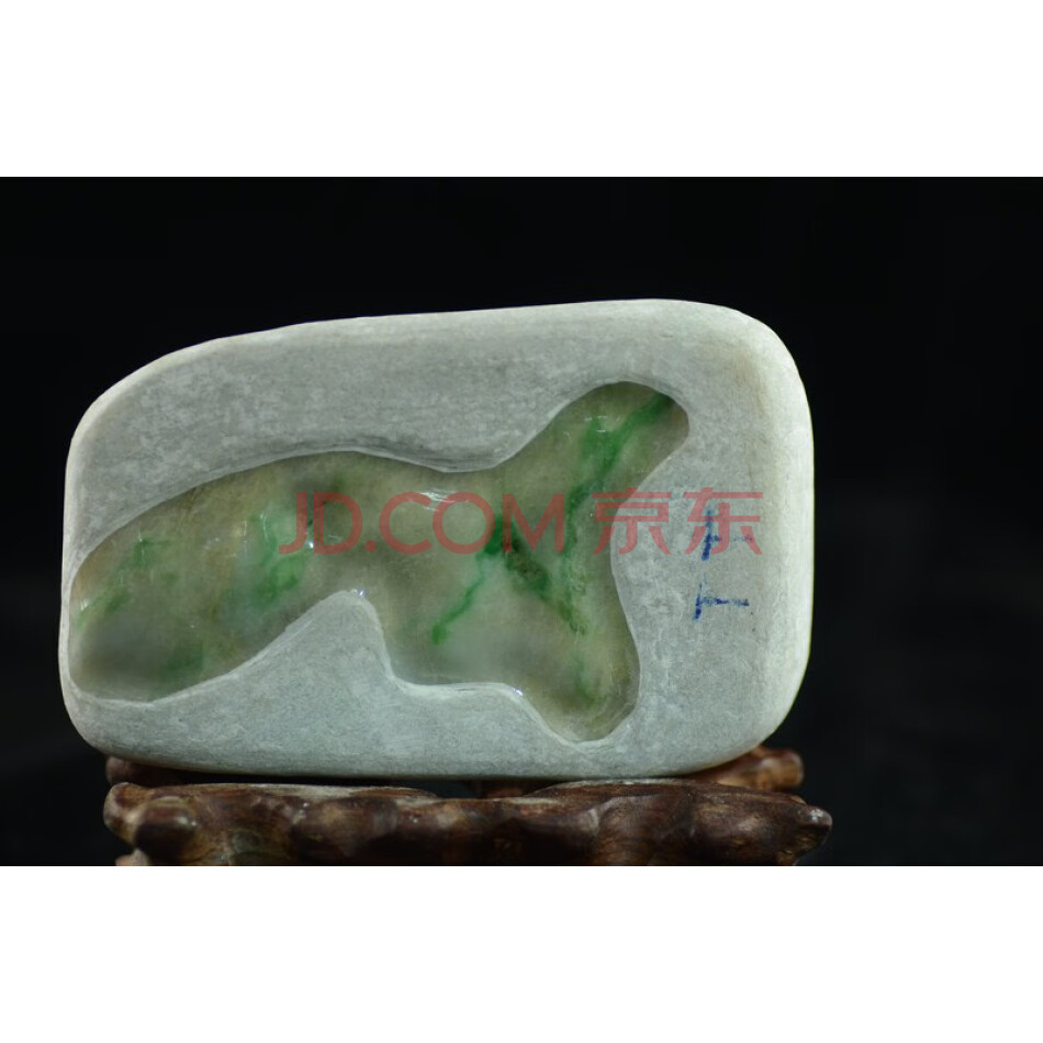 B256缅甸老坑料翡翠原石1160克