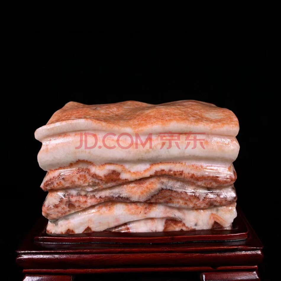 查封物资ZJ-9110广西红皮肉石 天然原石打磨 