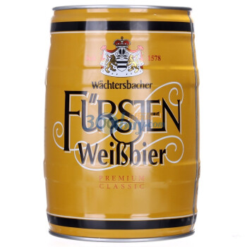 巴伐利亚狮冠 小麦 白啤酒 5L