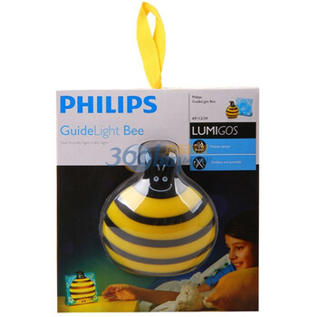 
                                        
                                        飞利浦PhilipsGUIDELIGHT BUG小蜜蜂 LED小夜灯黄色                
