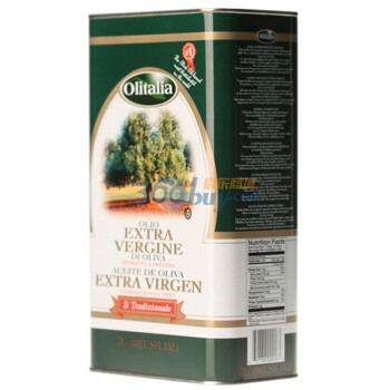 Olitalia 奥尼 特级初榨橄榄油 3L（铁盒装）+ 葡萄籽油1L