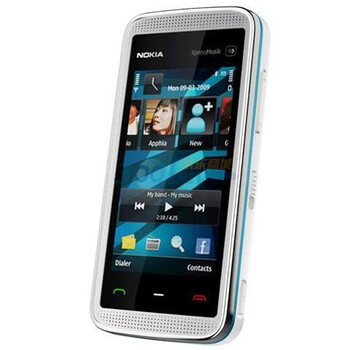 【诺基亚5530】诺基亚(nokia)5530 xpressmusic gsm手机(白蓝色)非