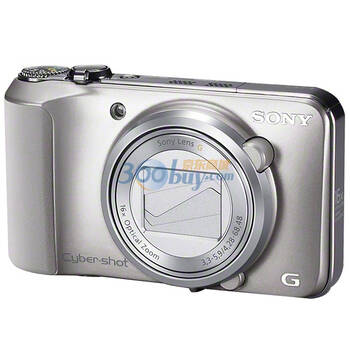 索尼(sony) dsc-hx10 数码相机 银色(1820万像素 3英寸液晶屏 16倍光