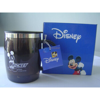 正品Disney迪士尼MICKEY米奇双层隔热杯 19.9元包邮